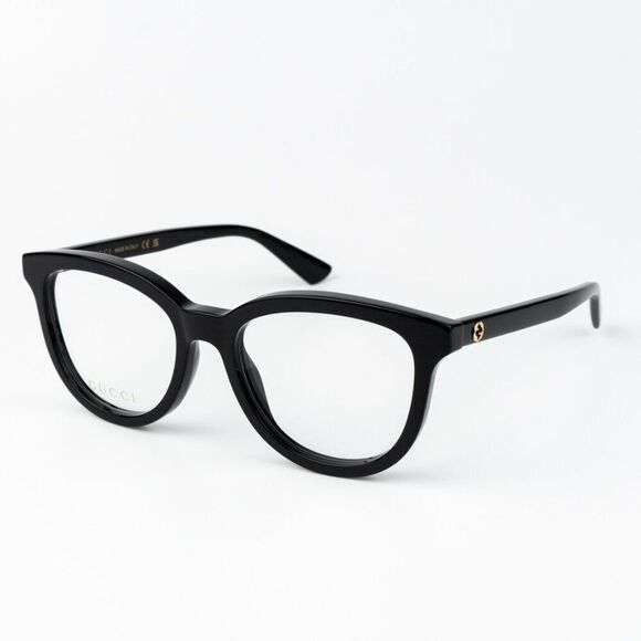 SALE! Gucci Women Eyeglasses Black Oval GG1687O 001 BRAND NEW main image 5
